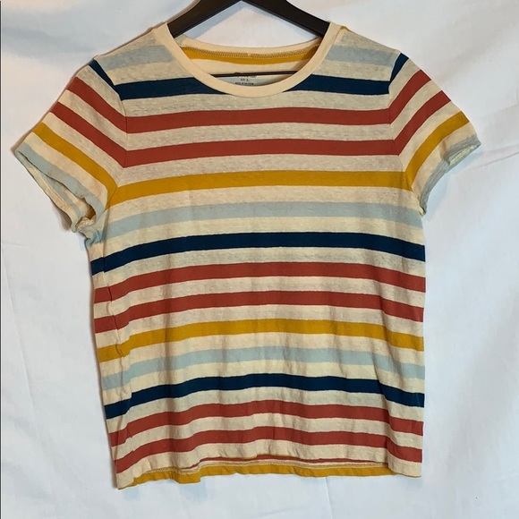 Madewell Tops - 100% Cotton Madewell Striped Tee